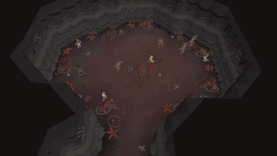 The den's eastern cavern.